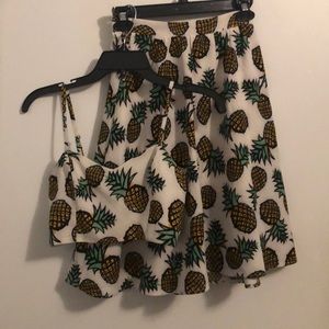 Lucca Couture pineapple co-ord set